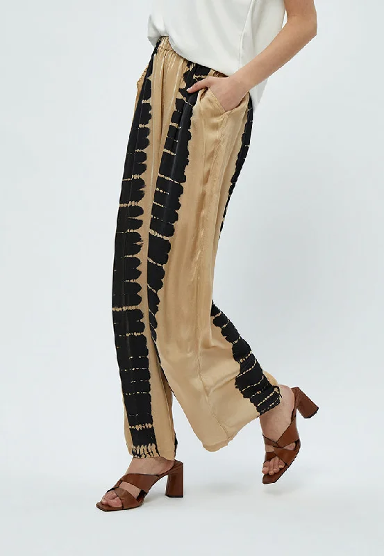 Diona Pants - Warm Sand Print