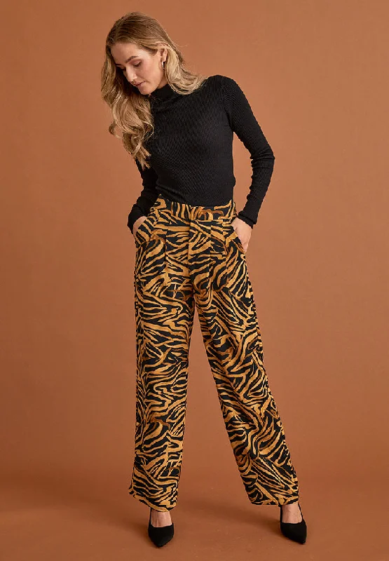 DSFaith High Waisted Pant - Black Print