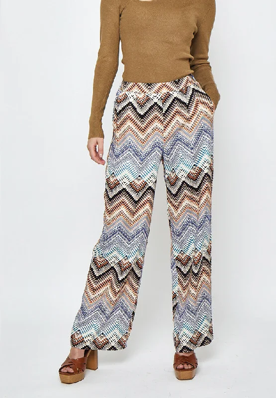 DSIva Pants - Gardenia Print