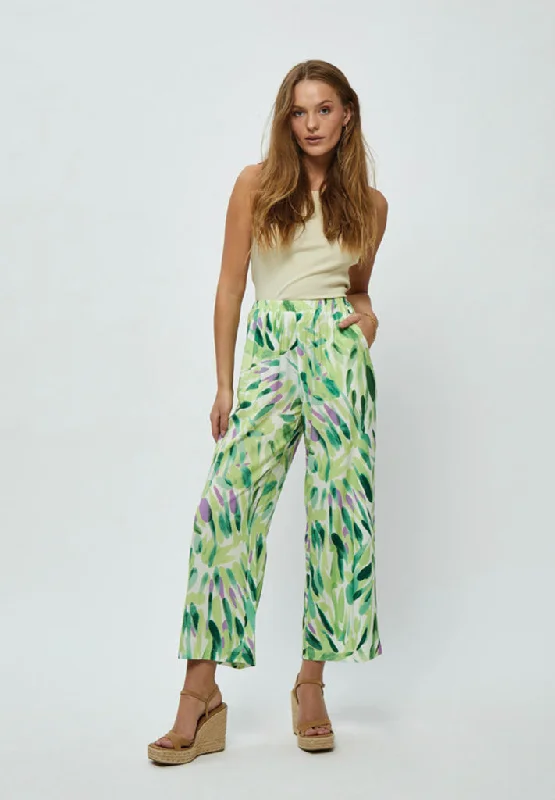 DSMacie Pants - Sap Green Print