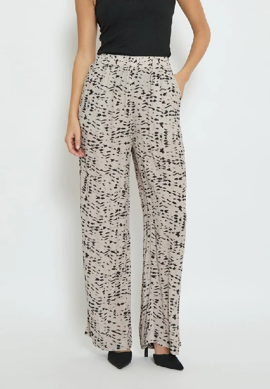 Evaldi Mid Waisted Pant - Tuffet Print