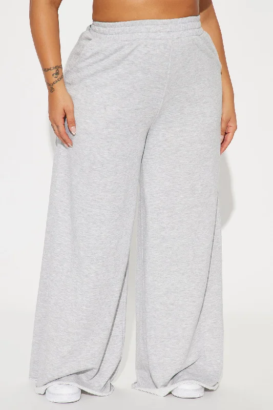 Fair Game Lounge Wide Leg Pant - Black