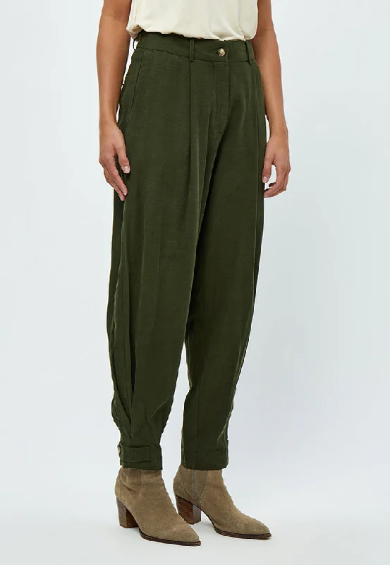 Febe Pants - Beluga Green