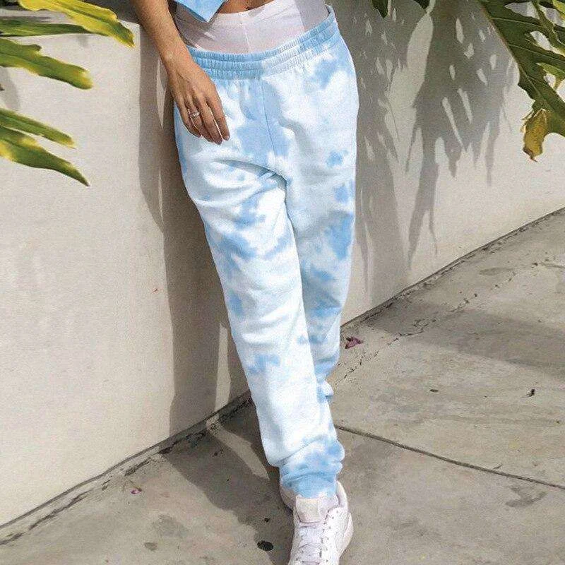 blue pants / L