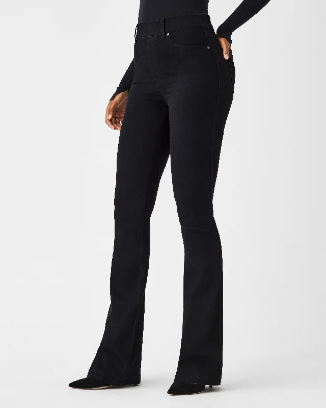 SPANXshape™ EveryWear Flare Jeans, Clean Black