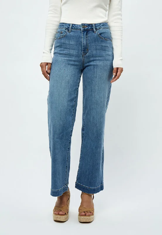 DSFlorence HW Jeans - Mid Light Blue Wash