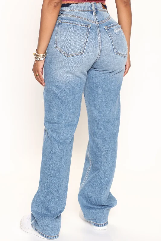 Girl Crush 90's Dad Jeans - Medium Wash