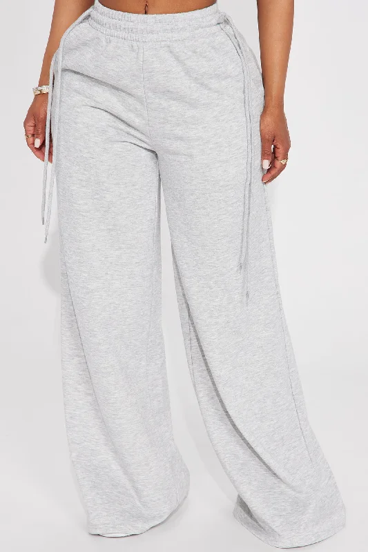 Got A Lot Of Baggage Sweatpants - Heather Grey