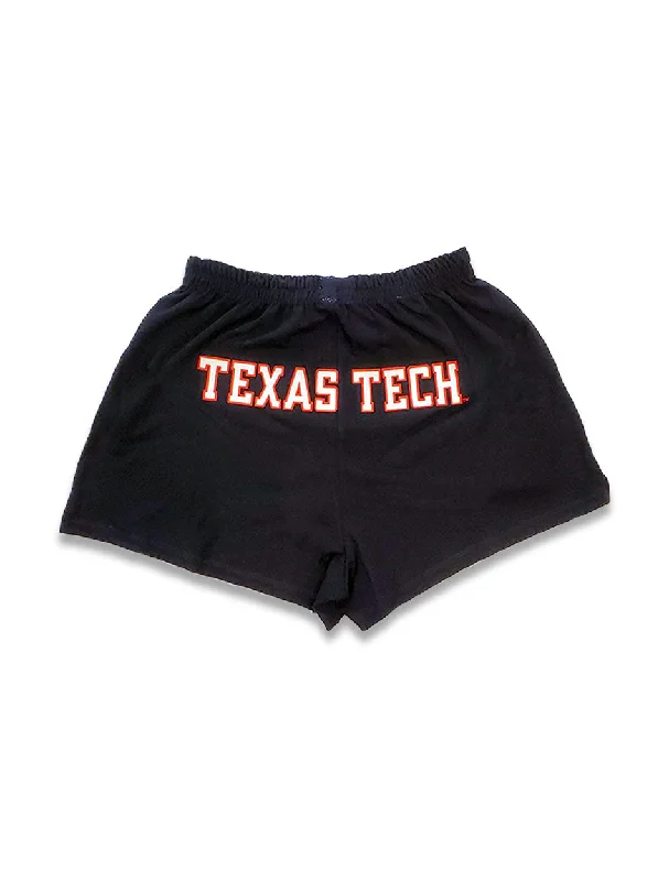 Hype & Vice Texas Tech Arch Cotton Short