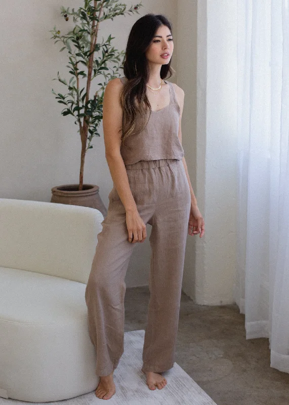 Linen Wide Leg Pant