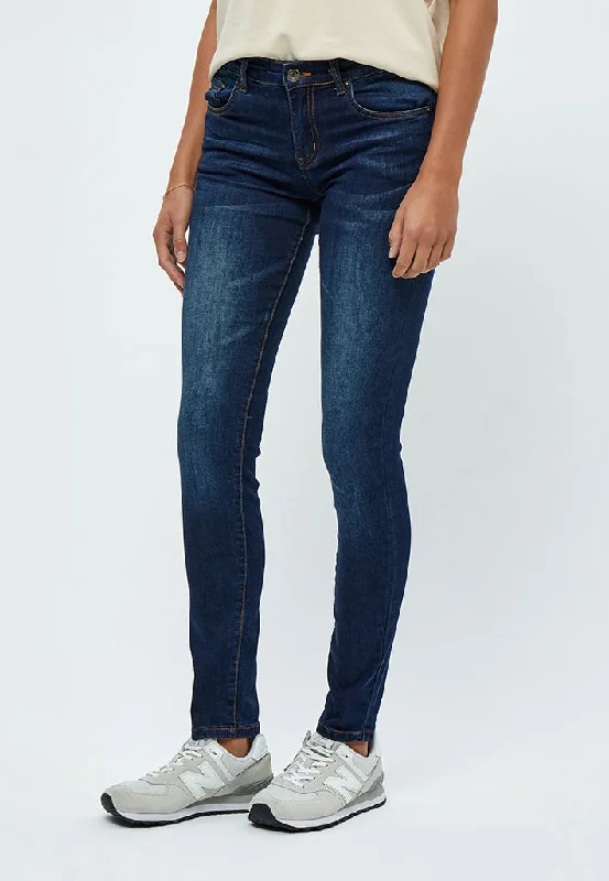 DSLola MW Jeans - Mid Blue Denim