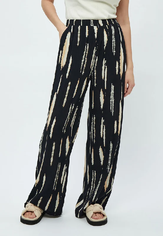 Nalia Elara Pants - Warm Sand Print