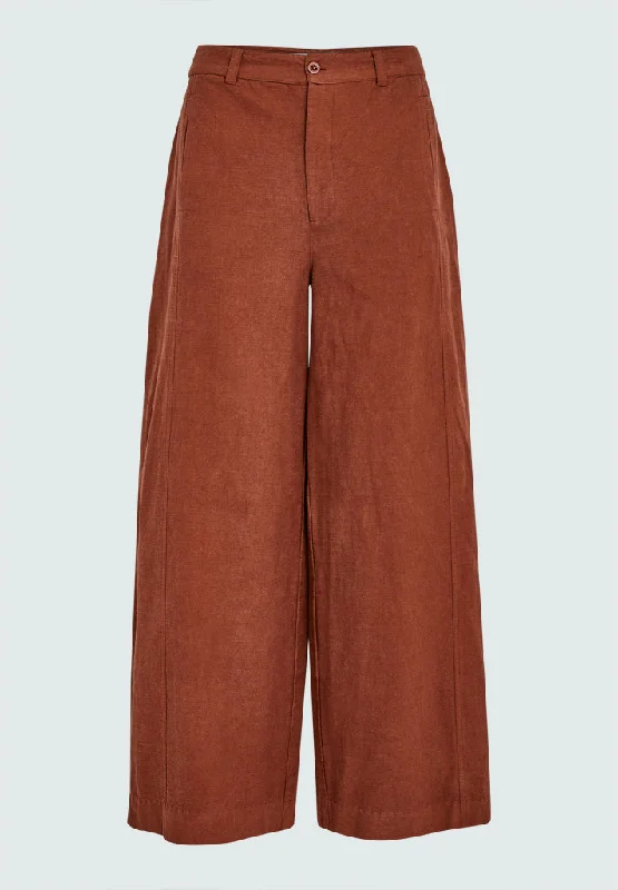 PCAnnika Pants - Brandy Brown