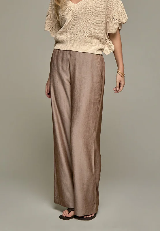 PCBea Pants - Winter Twig Sand Melange