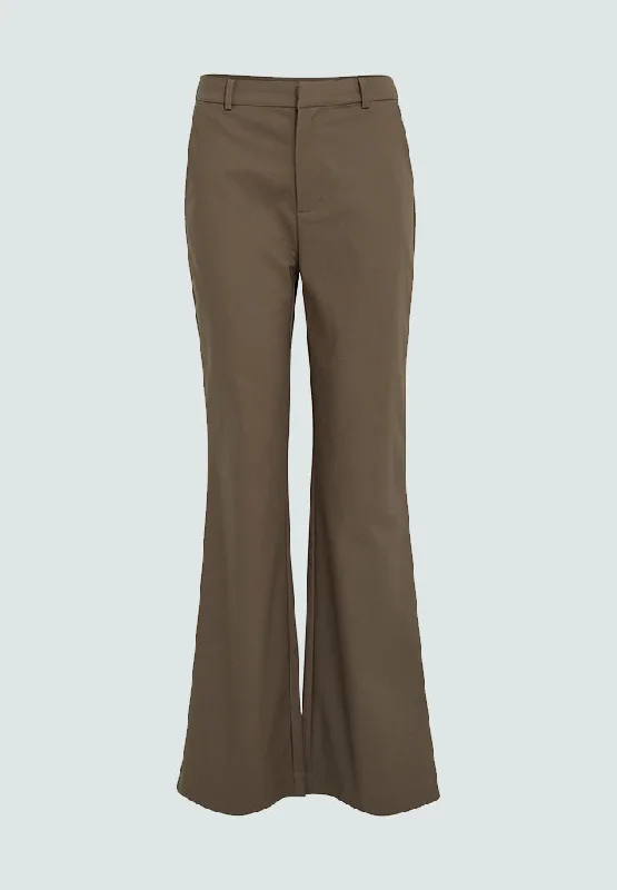 PCPernille Flared Pants - Canteen Brown