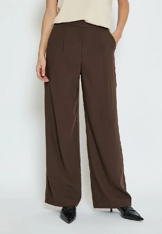 PCPrim Wide Leg Pant - Chicory Coffee