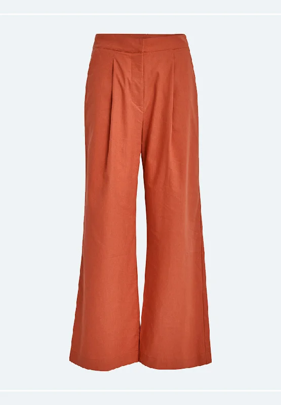 PCThalia MW Pants - Mecca Orange