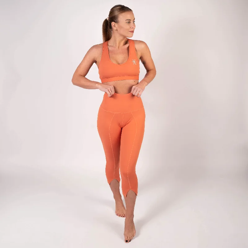 Pure Orange Define Capri Tights