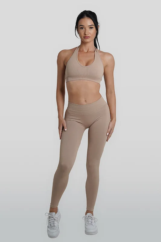 RECOIL LEGGINGS - LATTE