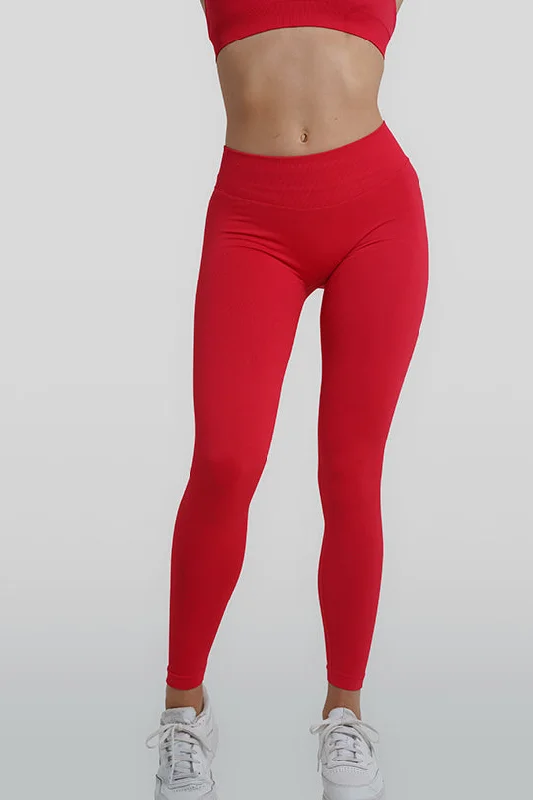 RECOIL LEGGINGS - RED