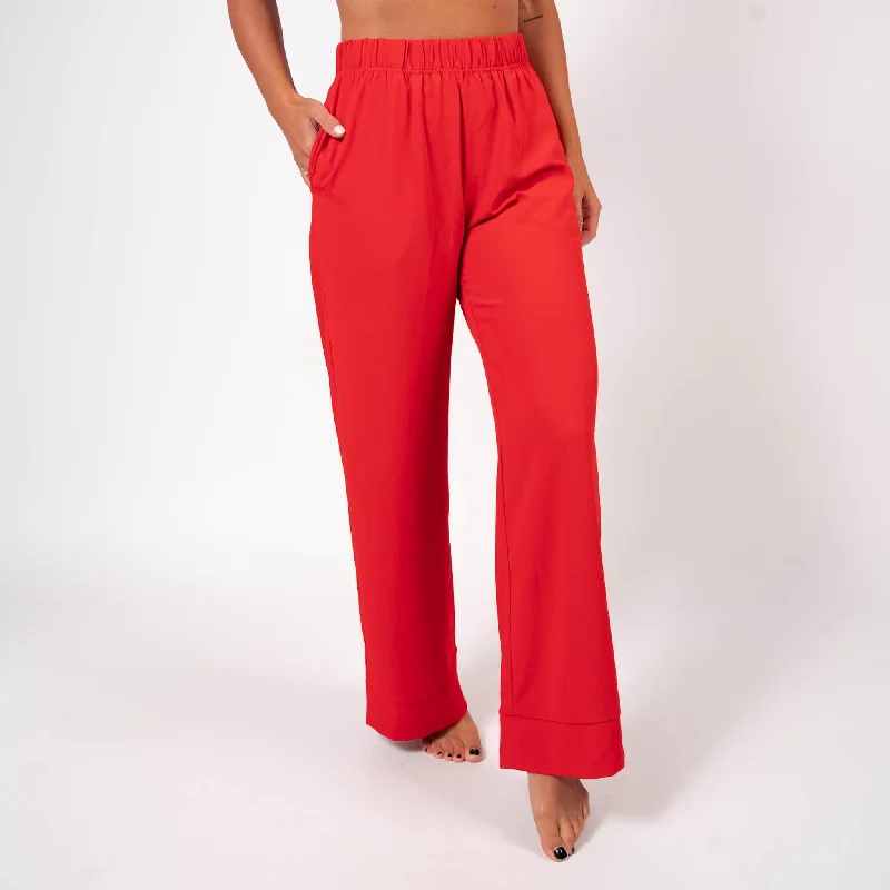 Red Lounge Pants