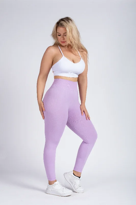 CORE SCRUNCH LEGGINGS - LILAC