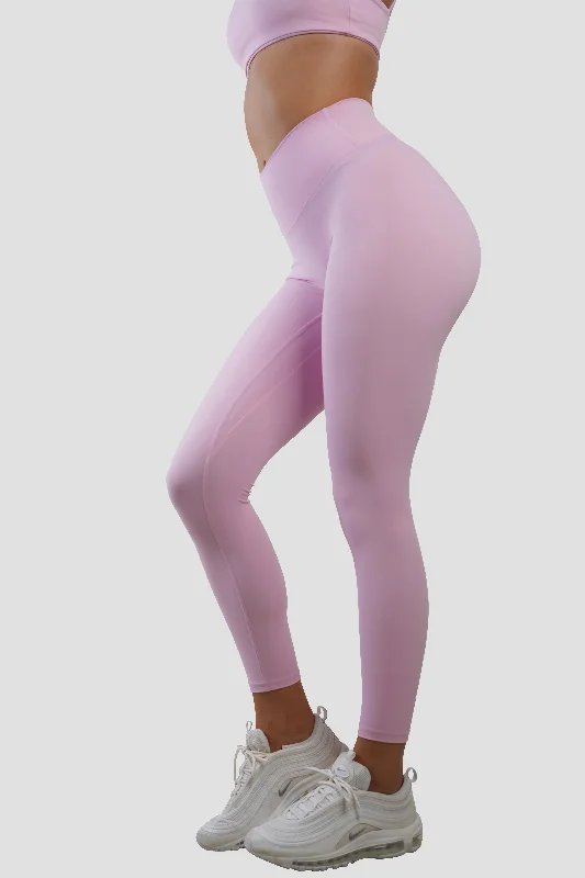 SLEEK SCRUNCH LEGGINGS - PINK