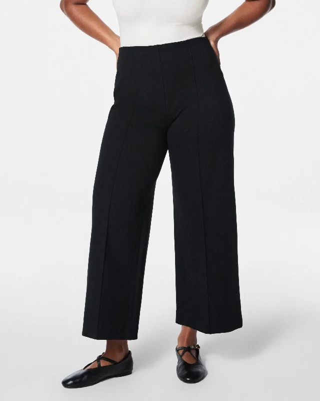 SPANXsmooth™ PerfectFit Ponte Cropped Wide Leg Pant