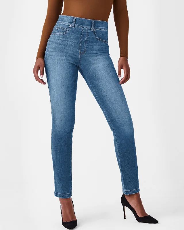 SPANXshape™ EveryWear Straight Leg Jeans, Vintage Indigo