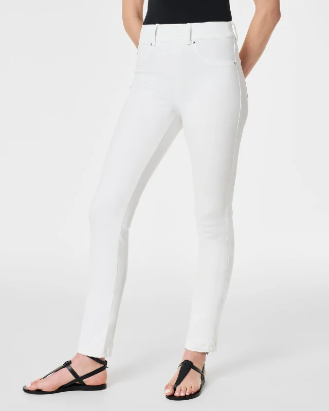 SPANXshape™ EveryWear Straight Leg Jeans, White