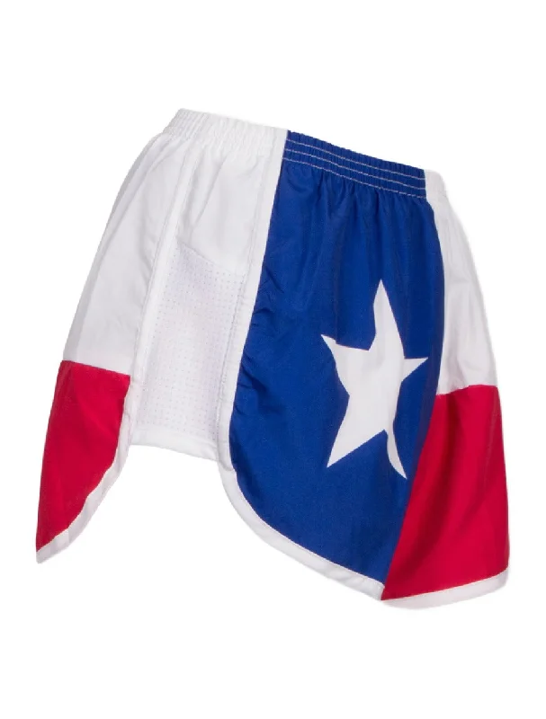 Texas Flag Red, White & Blue Shorts - Texas Tech