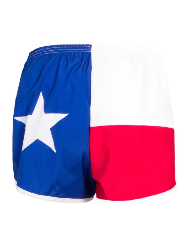 Texas Flag Red, White & Blue Shorts - Texas Tech