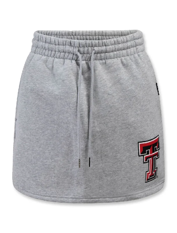 Hype & Vice Texas Tech Sweat Skirt