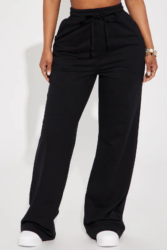 Time Travel Lounge Pant - Black