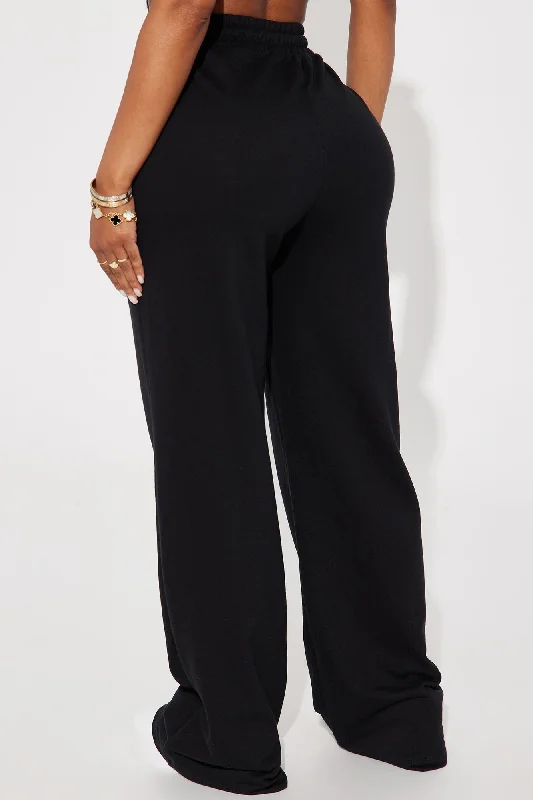 Time Travel Lounge Pant - Black