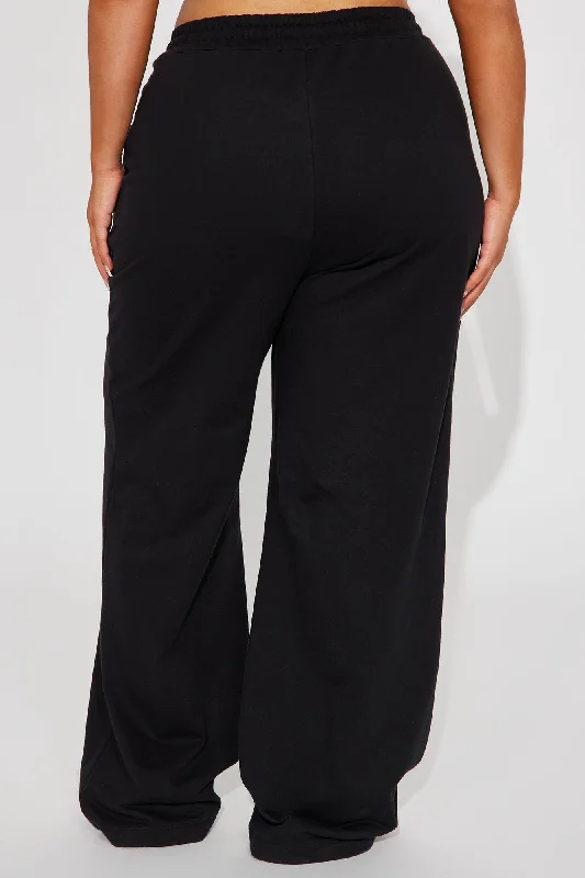 Time Travel Lounge Pant - Black