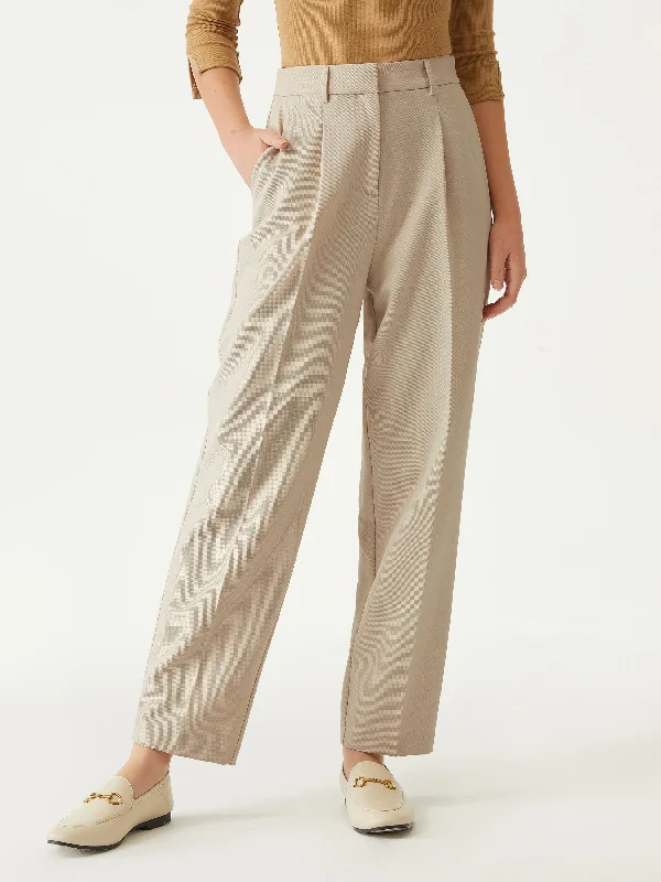 Versatile Cropped Tapered Pants