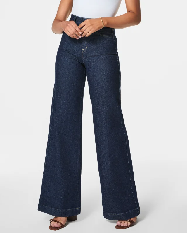 SPANXshape™ EveryWear Wide Leg Jeans, Raw Indigo