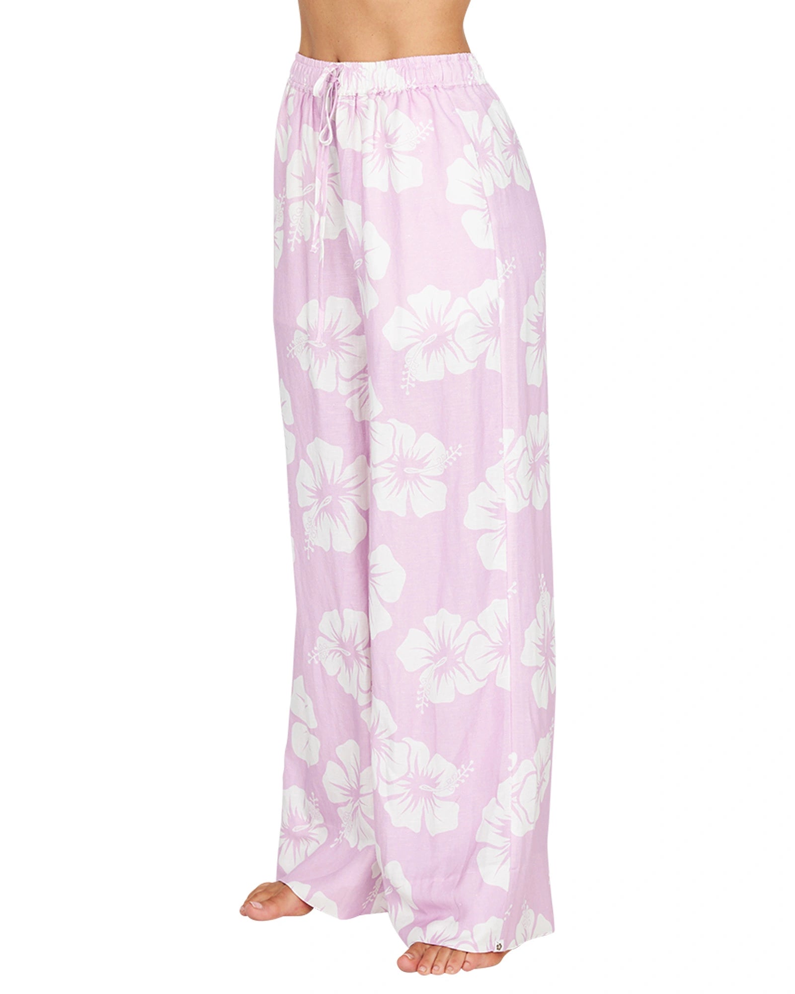 Womens - Beach Pant - OG Paradise - Hibiscus Pale Pink