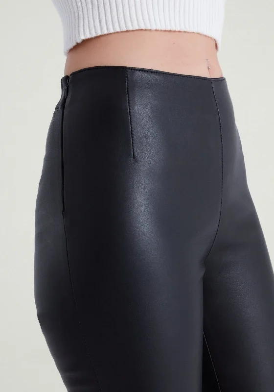 Mia Leather Stretch Leggings