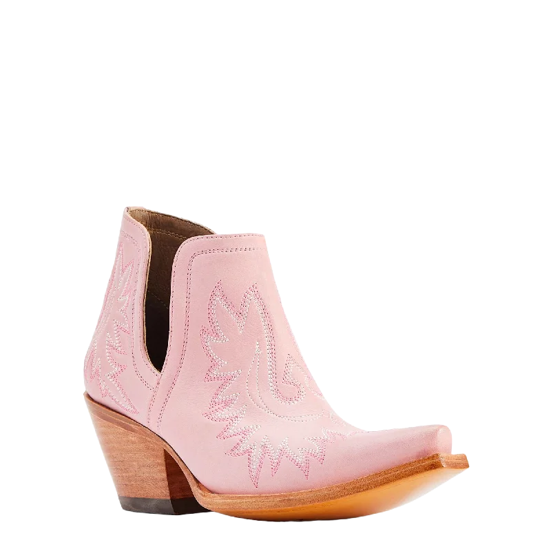 Ariat® Ladies Dixon Powder Pink Western Booties 10044483