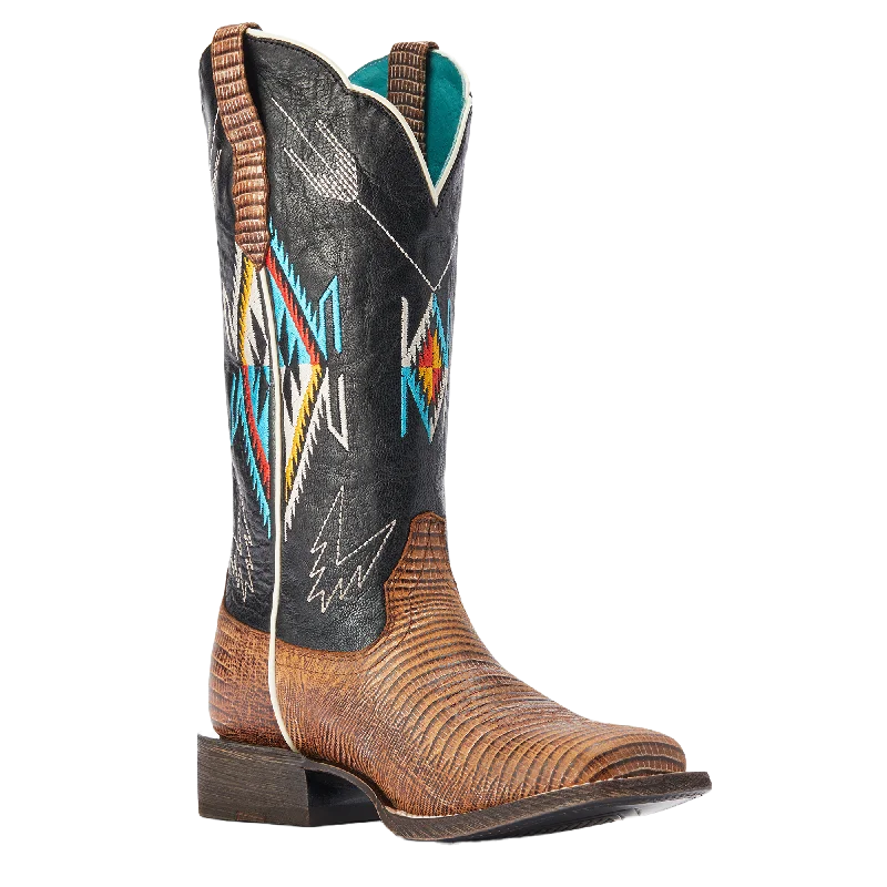 Ariat® Ladies Frontier Chimayo Kona Brown Western Boots 10042573