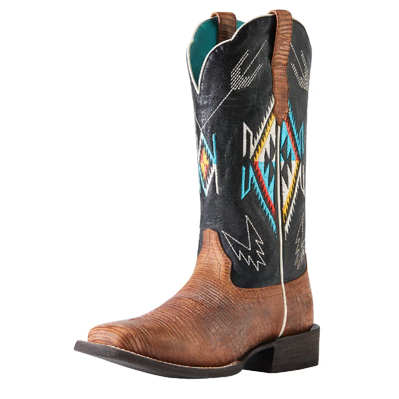 Ariat® Ladies Frontier Chimayo Kona Brown Western Boots 10042573