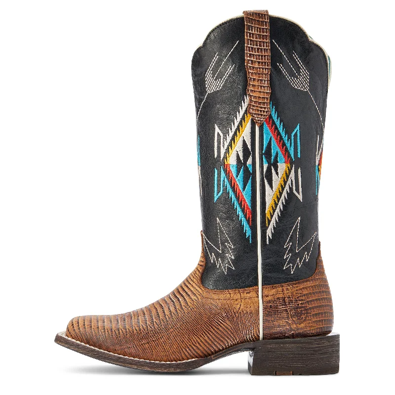 Ariat® Ladies Frontier Chimayo Kona Brown Western Boots 10042573