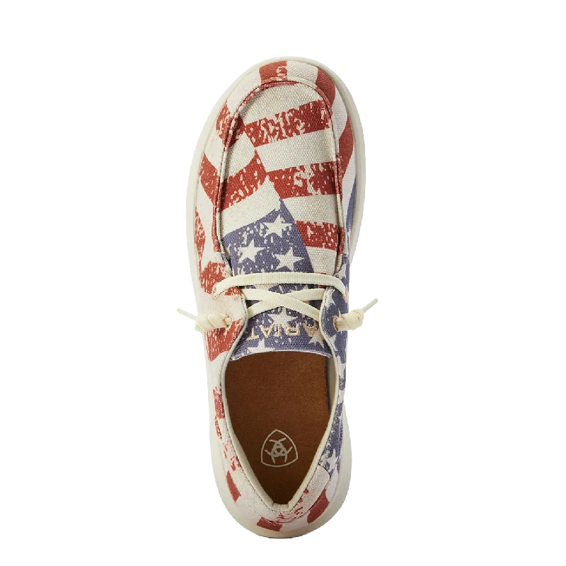 Ariat Ladies Hilo Distressed Flag Slip On Shoes 10040317