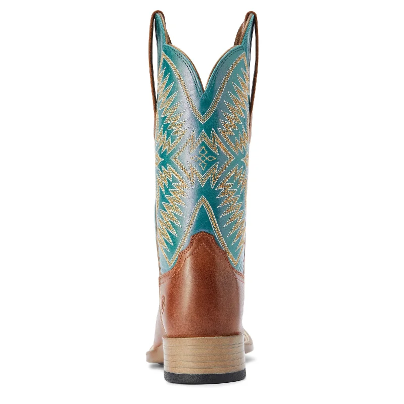 Ariat® Ladies Odessa Almond Roca & Metallic Turqueza Boots 10042387