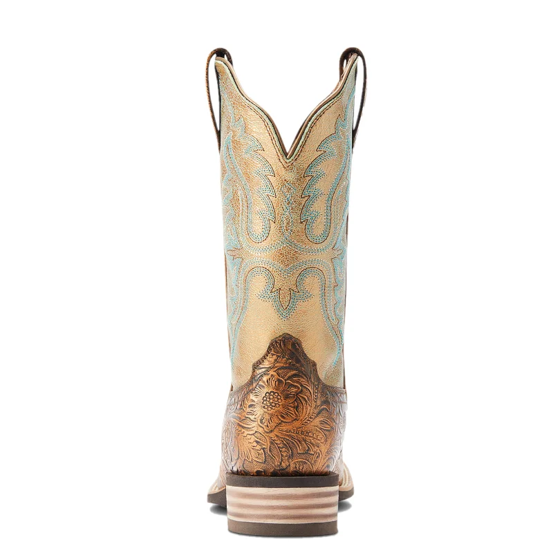 Ariat® Ladies Olena Bronze Age & Green Mile Western Boots 10044442