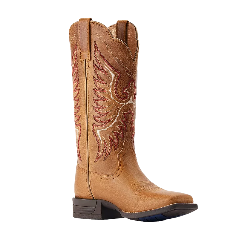 Ariat® Ladies Rockdale Almond Buff Tan Western Boots 10044415