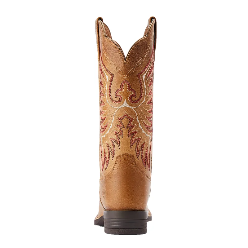 Ariat® Ladies Rockdale Almond Buff Tan Western Boots 10044415