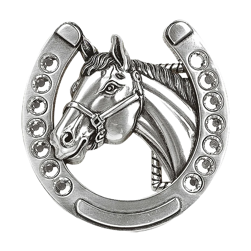 Blazin Roxx Ladies Horseshoe Belt Buckle 37028